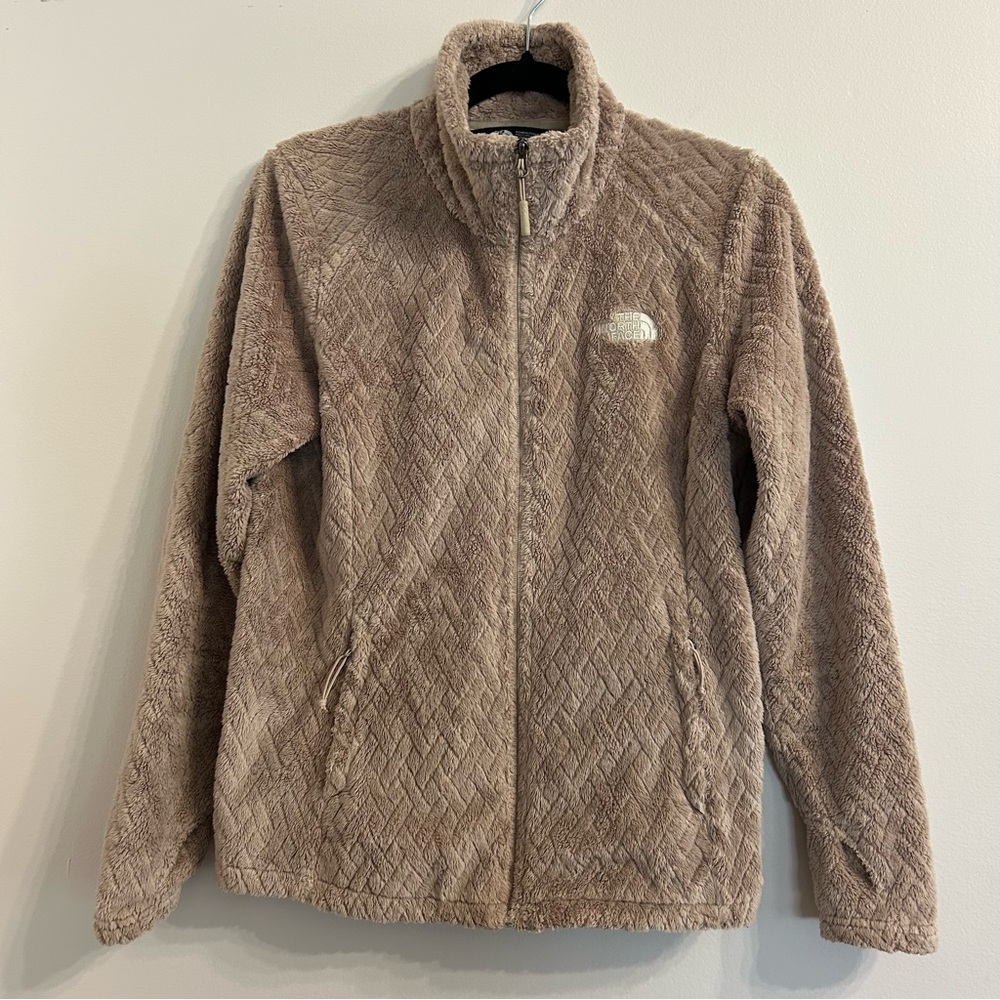 The North Face Sweater Jacket Full Zip Women’s Small Soft Fleece Teddy